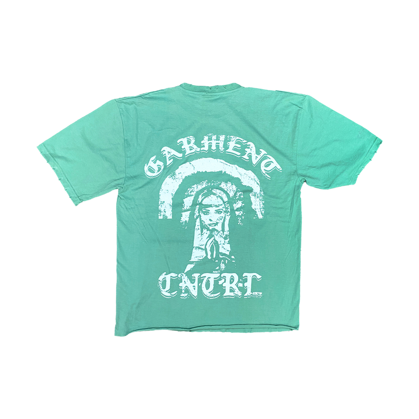"Saint Mary" Pastel Tee - Green