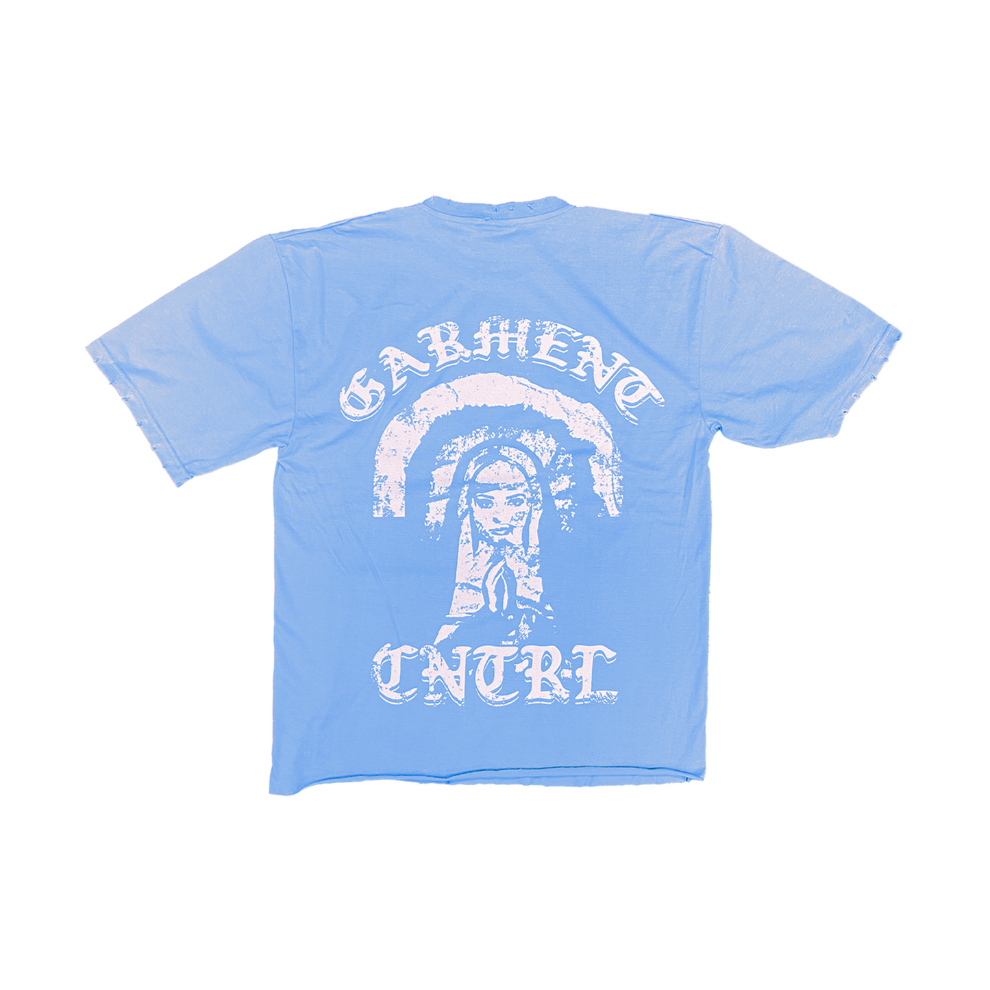 "Saint Mary" Pastel Tee - Blue