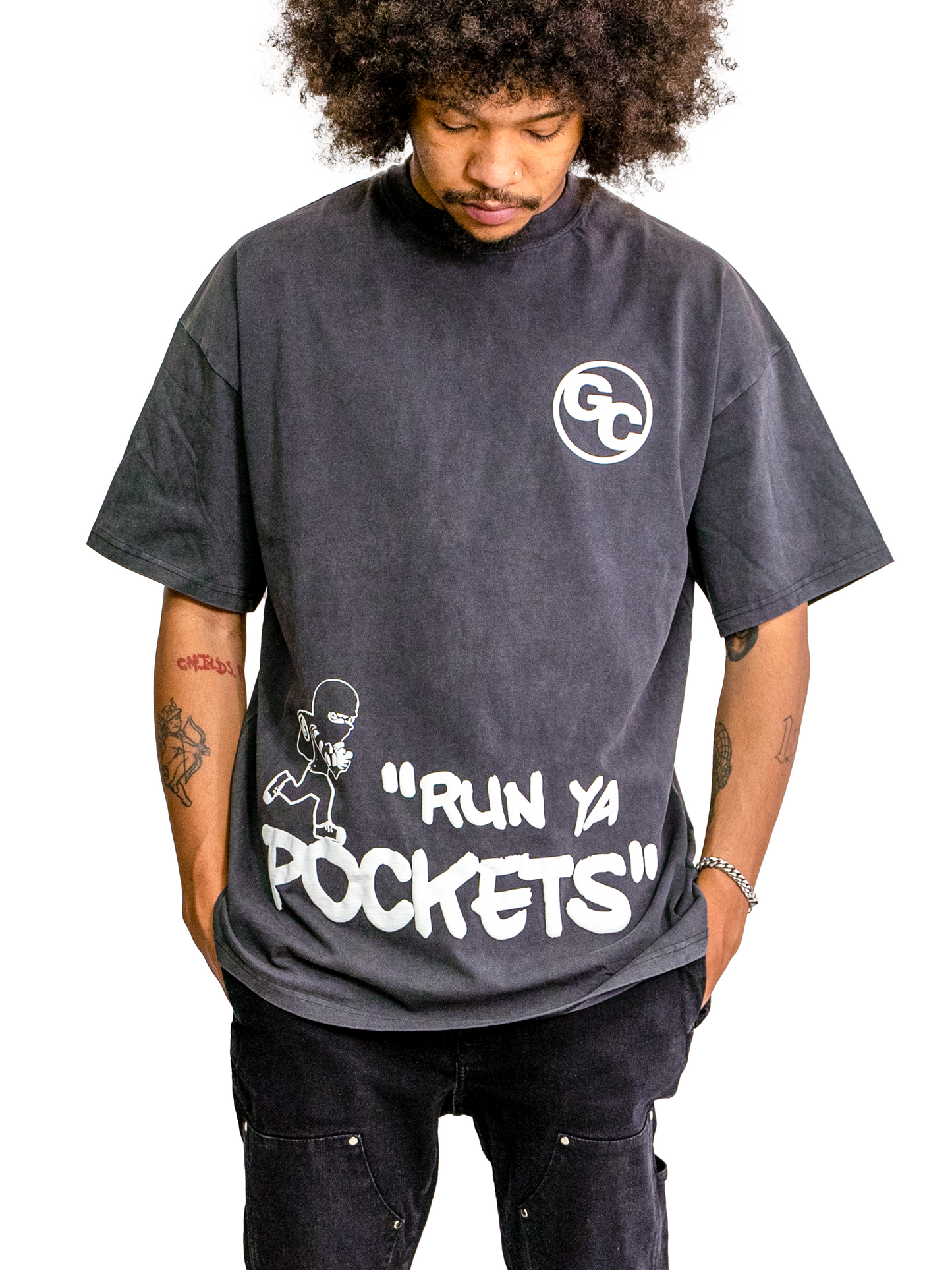 "Run Ya Pockets" Tee